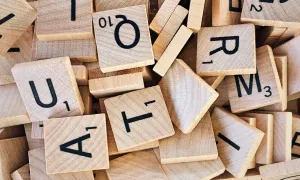 scrabble tiles