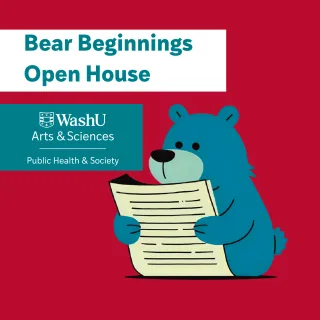 Cartoon bear reading a newspaper. Image text reads 