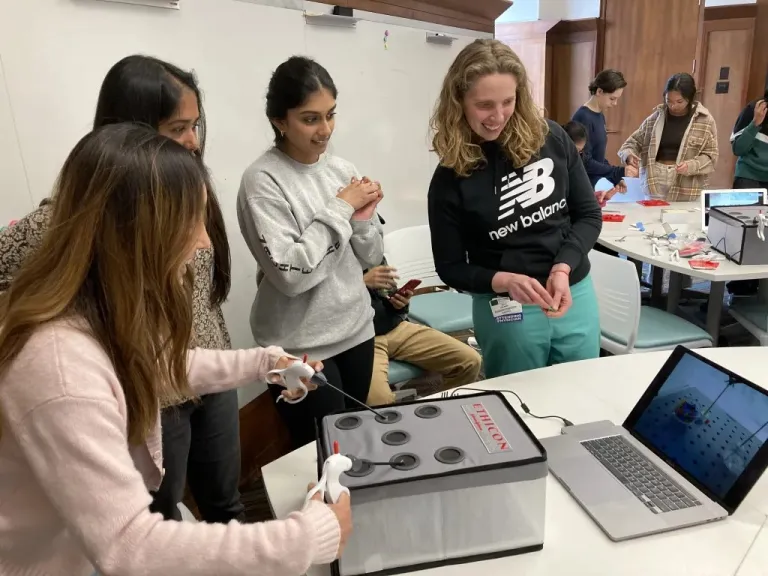 Students in the “The Hallmarks of Cancer and Patient Care” Ampersand Program.